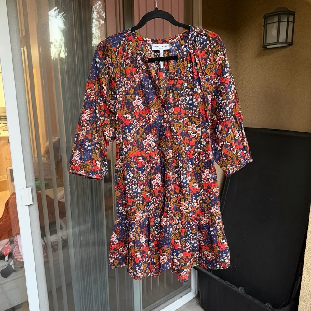 Apiece Apart Multicolor Floral Blouse